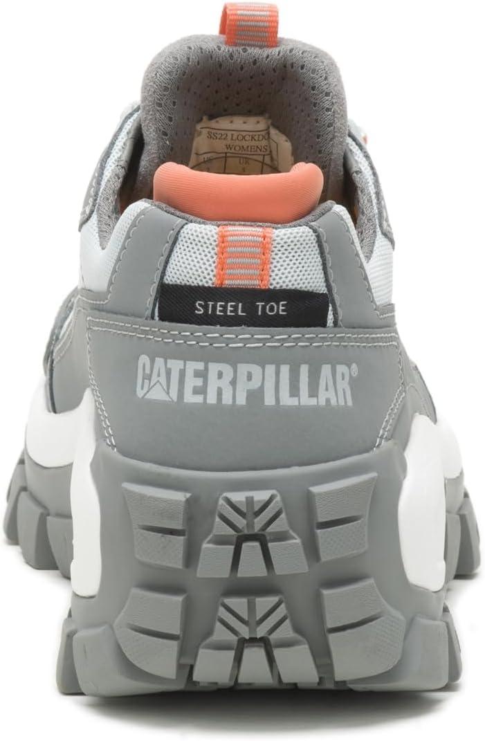 imageCAT Footwear Womens Invader Steel ToeWork ShoeWomens Wild DoveGlacier Grey