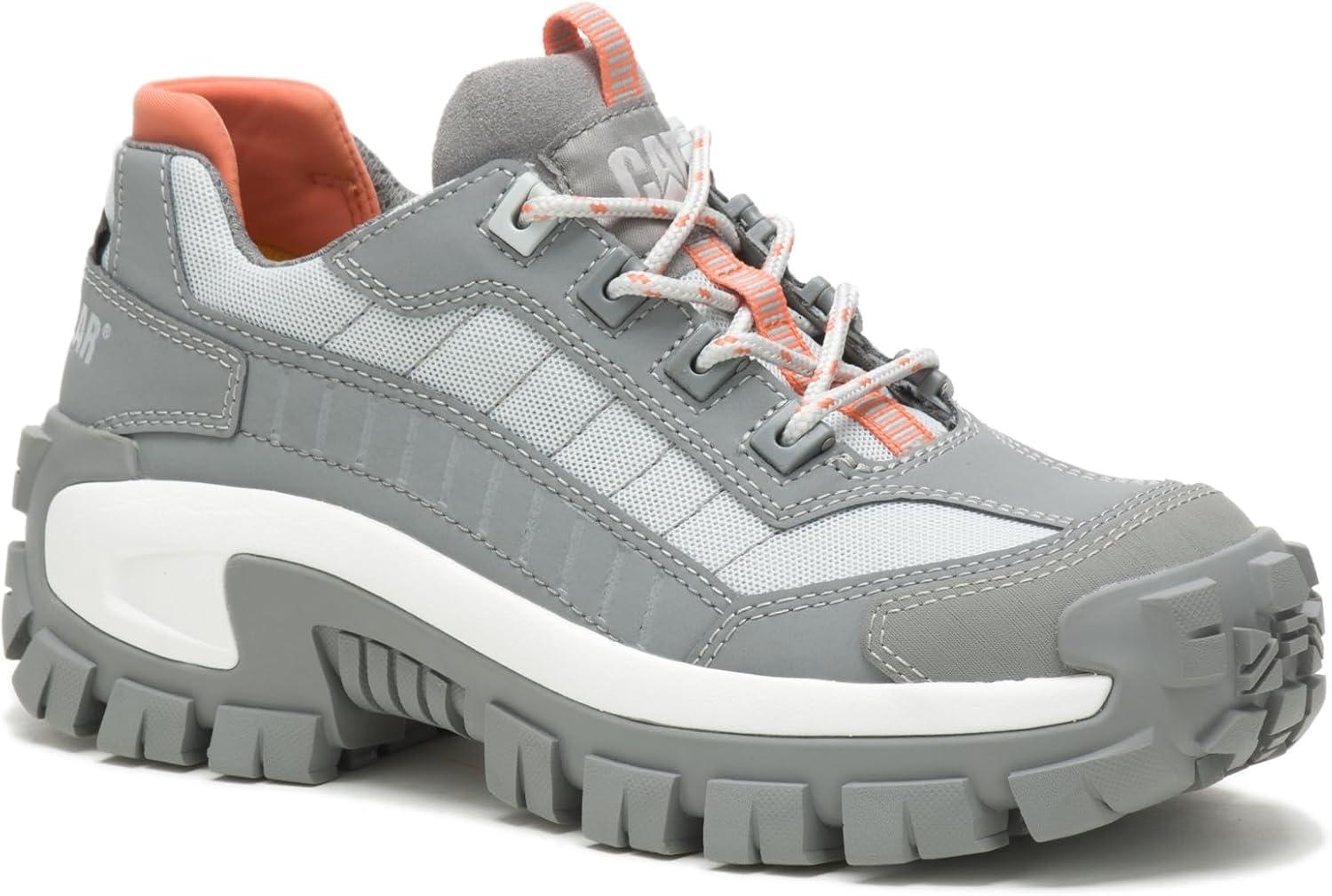 imageCAT Footwear Womens Invader Steel ToeWork ShoeWomens Wild DoveGlacier Grey