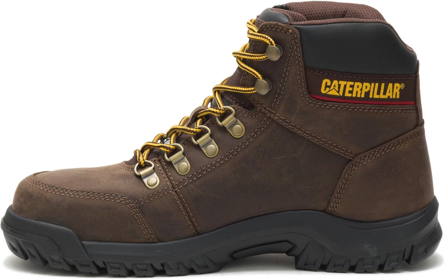 imageCat Footwear Mens Outline ST Work BootSeal Brown