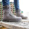 imageCat Footwear womens Echo Waterproof Steel ToeWork BootFrost Grey