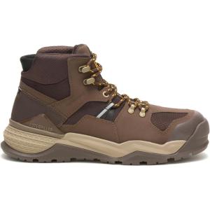 imageCAT mens Provoke Mid Waterproof Alloy ToeChocolate