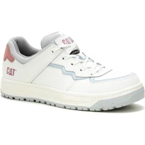 image:imageCAT mens Streamline Court Composite ToeBright White Nubuck