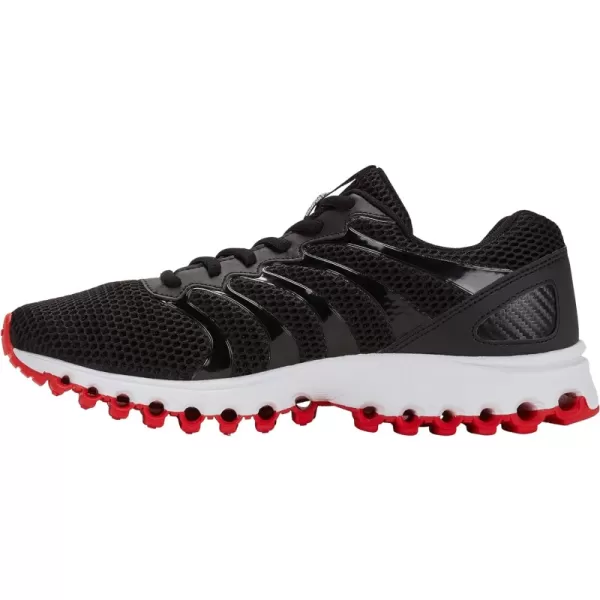 Black/White/Fiery Red