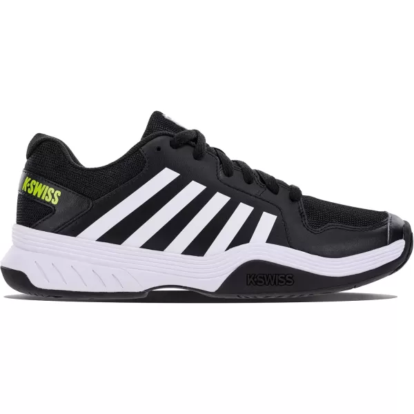 imageKSwiss Mens Court Express Pickleball ShoeBlackWhiteEvening Primrose
