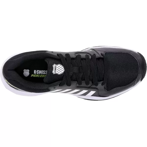 imageKSwiss Mens Court Express Pickleball ShoeBlackWhiteEvening Primrose