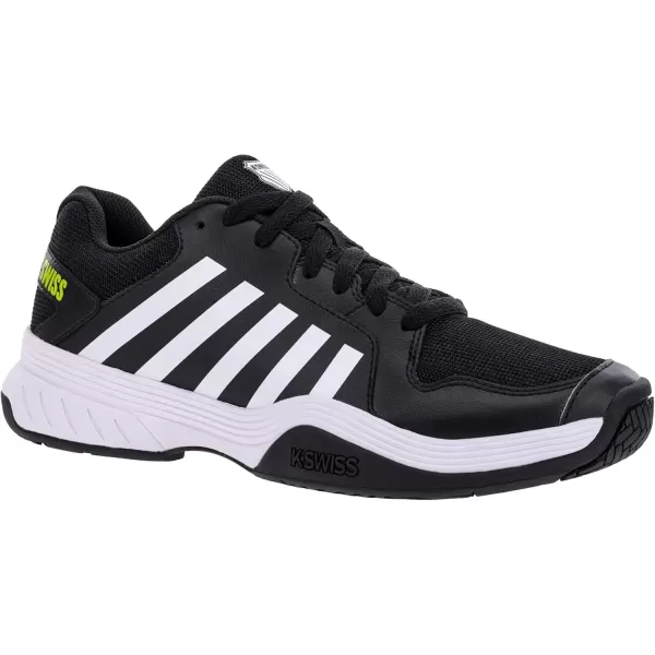imageKSwiss Mens Court Express Pickleball ShoeBlackWhiteEvening Primrose