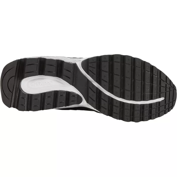 imageKSwiss Mens Tubes Sport Training ShoeBlackWhite