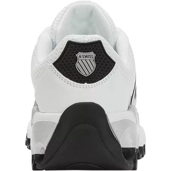 imageKSwiss Mens Tubes Sport Training ShoeWhiteBlackSilver