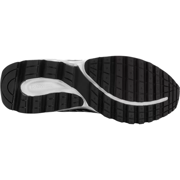 imageKSwiss Mens Tubes Sport Training ShoeWhiteBlackSilver