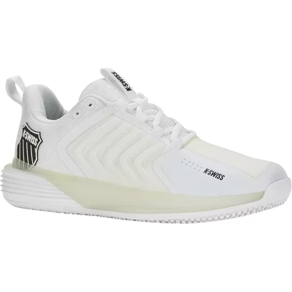 imageKSwiss Mens Ultrashot 3 Grass Tennis ShoeWhiteBlack