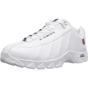 imageKSwiss Mens ST329 CMF SneakerWhiteNavyRed