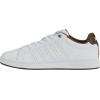 imageKSwiss Mens Base Court SneakerWhiteToasted CoconutChocolate Brown