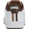 imageKSwiss Mens Base Court SneakerWhiteToasted CoconutChocolate Brown