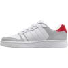 imageKSwiss Mens Court Palisades SneakerWhiteGrayRed