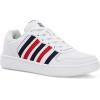 imageKSwiss Mens Court Palisades SneakerWhiteNavyRed
