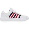 imageKSwiss Mens Court Palisades SneakerWhiteNavyRed