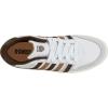 imageKSwiss Mens Court Palisades SneakerWhiteToasted CoconutChocolate Brown
