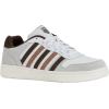 imageKSwiss Mens Court Palisades SneakerWhiteToasted CoconutChocolate Brown
