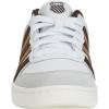 imageKSwiss Mens Court Palisades SneakerWhiteToasted CoconutChocolate Brown
