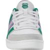 imageKSwiss Womens Court Palisades SneakerWhitePepper GreenAshleigh BlueLilac Snow