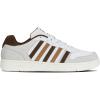 imageKSwiss Mens Court Palisades SneakerWhiteToasted CoconutChocolate Brown