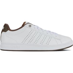imageKSwiss Mens Base Court SneakerWhiteToasted CoconutChocolate Brown