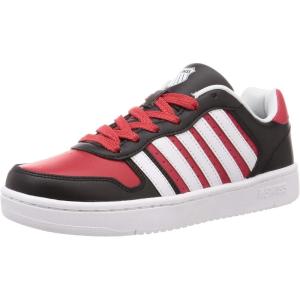 imageKSwiss Mens Court Palisades SneakerBlackRedWhite