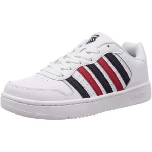 imageKSwiss Mens Court Palisades SneakerWhiteNavyRed