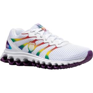 imageKSwiss Womens Tubes 200 Training ShoeWhiteRainbow