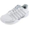 imageKSwiss Hypercourt Express Leather Womens Tennis Shoe WhiteSilverGlacier GreyWhiteSilverGlacier Gray