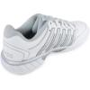 imageKSwiss Hypercourt Express Leather Womens Tennis Shoe WhiteSilverGlacier GreyWhiteSilverGlacier Gray