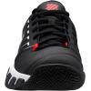 imageKSwiss Mens Bigshot Light 4 Tennis ShoeBlackWhitePoppy Red
