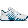 imageKSwiss Mens Bigshot Light 4 Tennis ShoeBrilliant WhiteCelestialScuba Blue