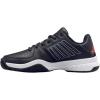 imageKSwiss Mens Court Express Tennis ShoeJet BlackWhiteSpicy Orange