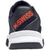imageKSwiss Mens Court Express Tennis ShoeJet BlackWhiteSpicy Orange