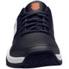 imageKSwiss Mens Court Express Tennis ShoeJet BlackWhiteSpicy Orange