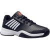 imageKSwiss Mens Court Express Tennis ShoeJet BlackWhiteSpicy Orange