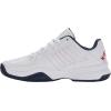 imageKSwiss Mens Court Express Tennis ShoeWhiteBlue OpalLollipop