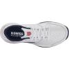 imageKSwiss Mens Court Express Tennis ShoeWhiteBlue OpalLollipop