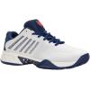 imageKSwiss Mens Hypercourt Express 2 HB  Clay Court Tennis ShoeBlanc De BlancBlue OpalLollipop