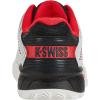 imageKSwiss Mens Hypercourt Express 2 HB  Clay Court Tennis ShoeBright WhiteStretch LimoHigh Risk Red