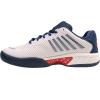 imageKSwiss Mens Hypercourt Express 2 Tennis ShoeBlanc De BlancBlue OpalLollipop