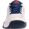 imageKSwiss Mens Hypercourt Express 2 Tennis ShoeBlanc De BlancBlue OpalLollipop