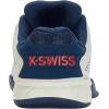 imageKSwiss Mens Hypercourt Express 2 Tennis ShoeBlanc De BlancBlue OpalLollipop