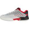 imageKSwiss Mens Hypercourt Express 2 Tennis ShoeBright WhiteStretch LimoHigh Risk Red