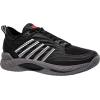imageKSwiss Mens Hypercourt Supreme 2 Tennis ShoeBlackSteel GrayFirey Red