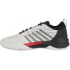 imageKSwiss Mens Hypercourt Supreme 2 Tennis ShoeBright WhiteStretch LimoHigh Risk Red