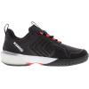 imageKSwiss Mens Ultrashot 3 Tennis ShoeBlack White Popy Red
