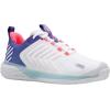 imageKSwiss Mens Ultrashot 3 Tennis ShoeWhiteLibertyBlue Turquoise