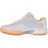 imageKSwiss Womens Hypercourt Express 2 HB  Clay Court Tennis ShoeStar WhitePeach FuzzHeather